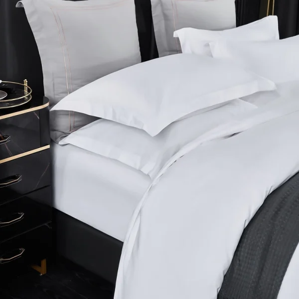 Simple Bedding Set for 5-star hotels 3/4Pcs Duvet Cover,Sheet Pillowcases Double Queen King size Homestay Quilt Cover bed Linen - Image 5