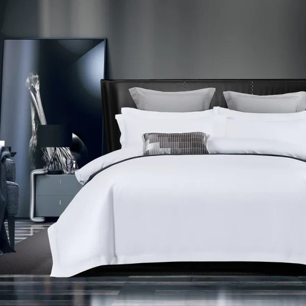 Simple Bedding Set for 5-star hotels 3/4Pcs Duvet Cover,Sheet Pillowcases Double Queen King size Homestay Quilt Cover bed Linen - Image 3